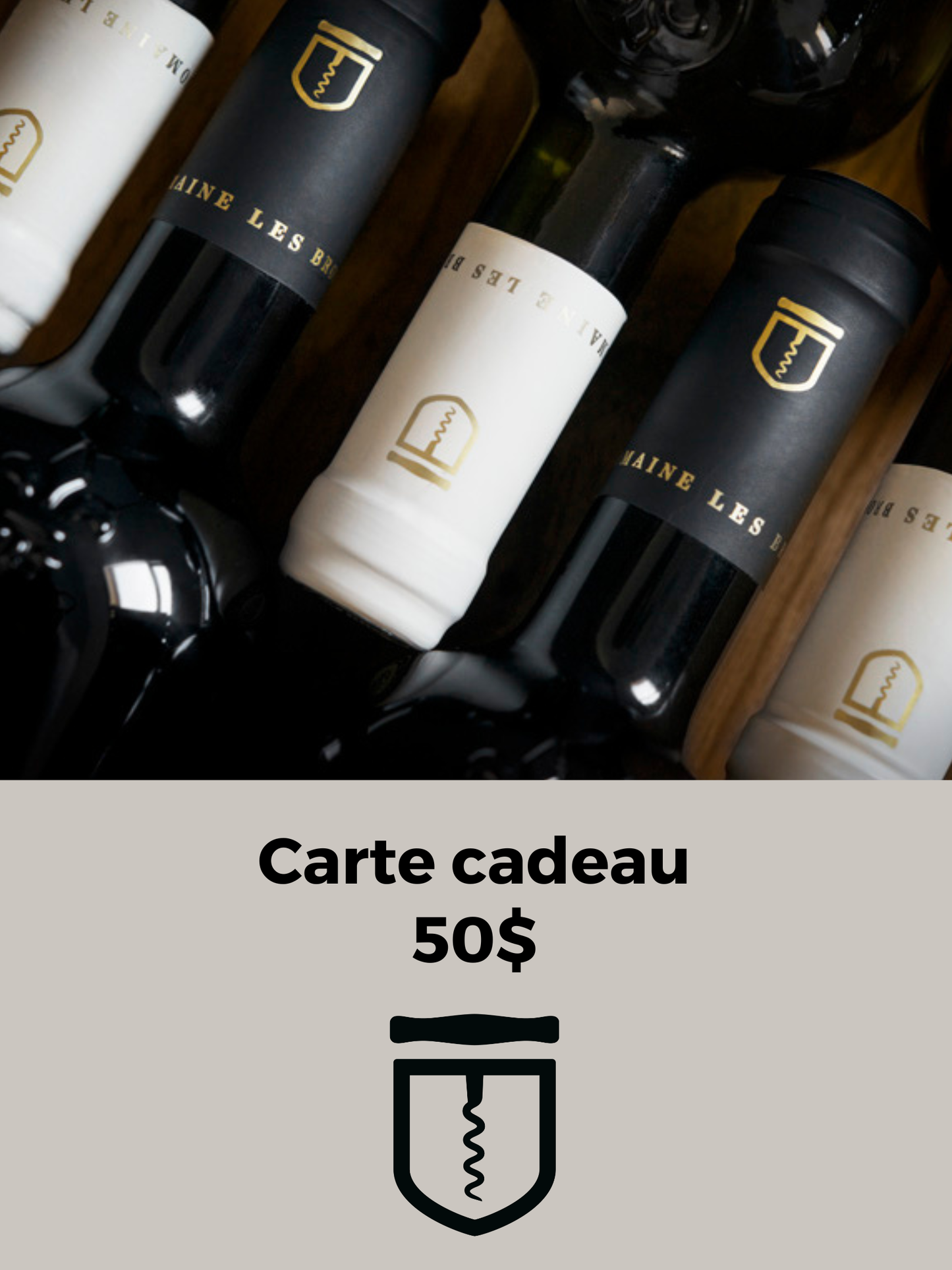 Carte cadeau - 50 $