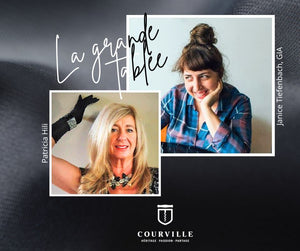 Grande Tablée au Vignoble Courville avec Janice Tiefenbach et Patricia Hili