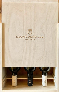 Coffret en bois pour 6 bouteilles